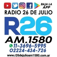 26 de Julio 1580 AM 1580 AM